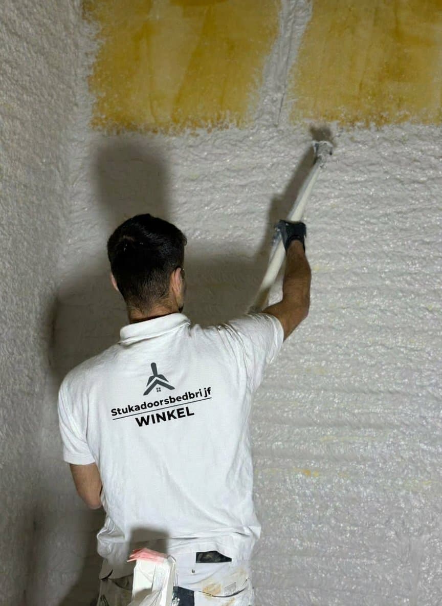 Stukadoorsbedrijf Winkel vakmannen aan het werk